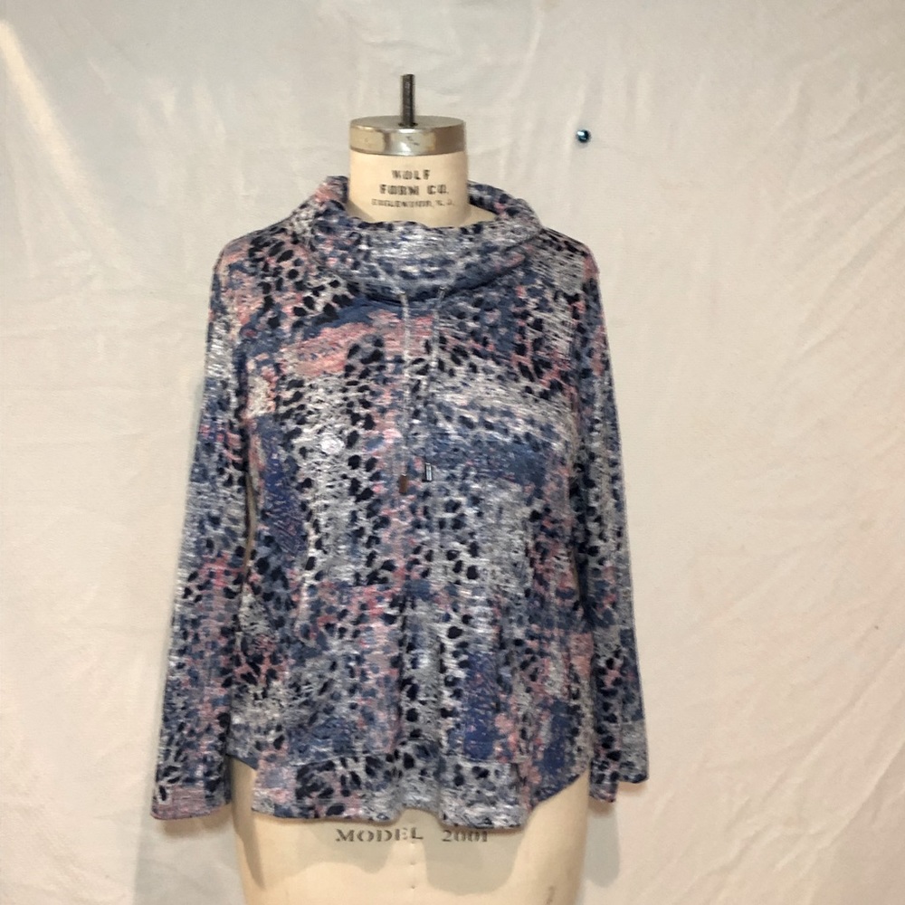 Ruby Rd. Long sleeve turtle neck shirt for women